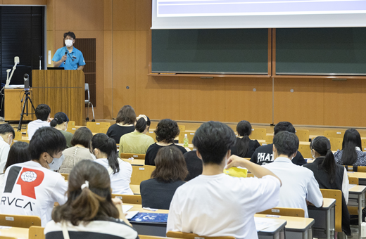 Entrance examination briefing session