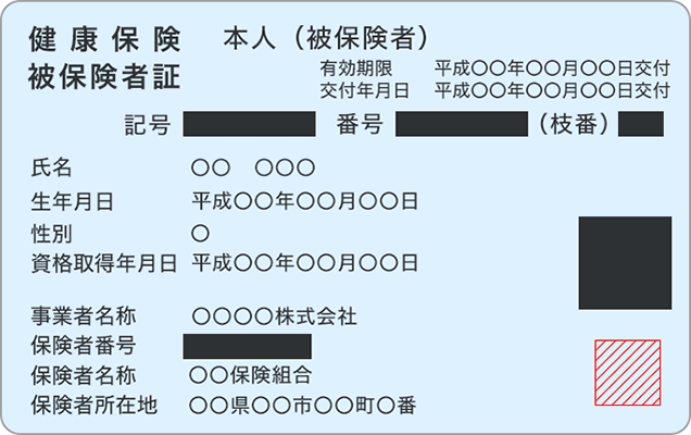 健康保険被保険者証